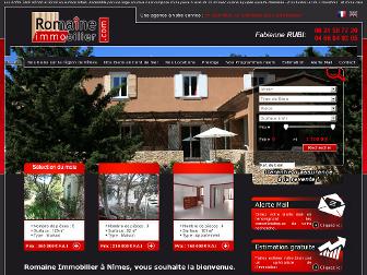 romaineimmobilier.com website preview