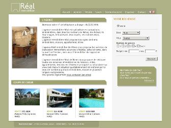 real-immo.fr website preview