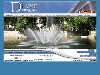 dianeimmobilier.com website preview