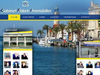 fabre-immobilier.com website preview