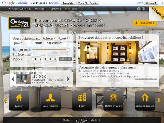 century21-rouviere-grau-roi.com website preview