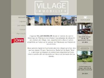 village-immobilier.fr website preview