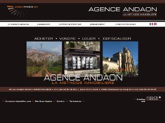 andaon-immobilier.com website preview