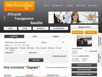 ales.coteparticuliers.com website preview