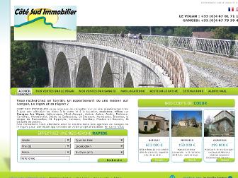 cotesudimmo.fr website preview