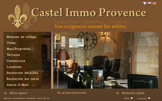 castelimmoprovence.fr website preview