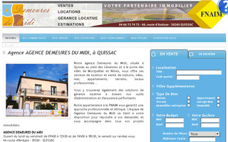 ddm-immobilier.com website preview