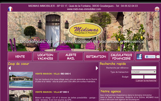 midi-mas-immobilier.com website preview