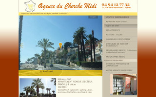 cherche-midi.fr website preview