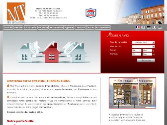 midi-transaction.com website preview