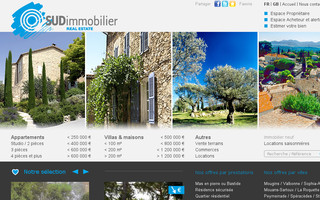 sud-immo.fr website preview