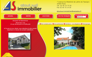 atoutsudimmobilier.com website preview