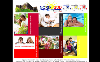 nordsud-immobilier.com website preview