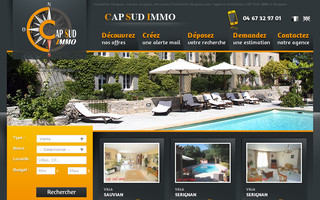capsud-immo.com website preview