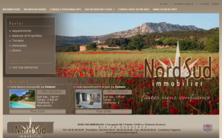 nord-sud-immobilier.com website preview