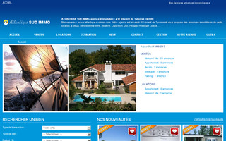 atlantique-sudimmo.com website preview