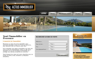 actesudimmo.com website preview
