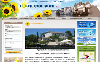 soleil-immobilier-47.com website preview