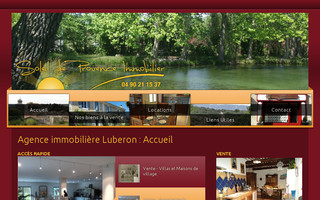 soleildeprovenceimmobilier.com website preview