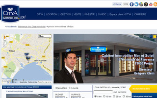 frejus.citya.com website preview