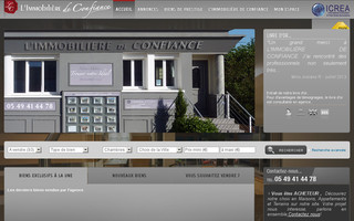 immobiliere-de-confiance.fr website preview