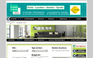 le-pied-a-terre-sarreguemines.com website preview