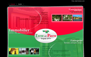 terreetpierre.fr website preview