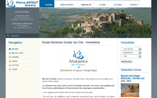 etude-artaut-tarn.notaires.fr website preview