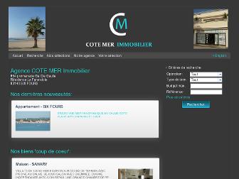cotemer-immobilier.com website preview