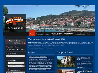banyuls-immobilier.fr website preview
