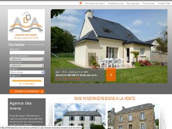 agence-des-avens.com website preview