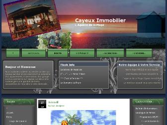 cayeux-immobilier.fr website preview