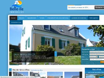 belle-ile-immobilier.fr website preview