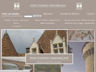 peri-pierres-immobilier.fr website preview