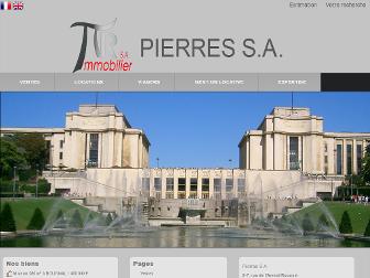 pierres-sa.com website preview