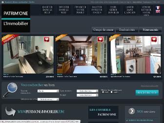 patrim-one-immobilier.com website preview