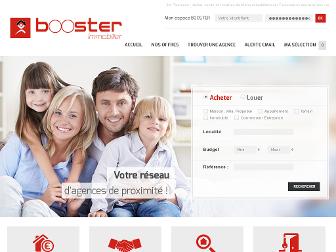 booster-immobilier.com website preview