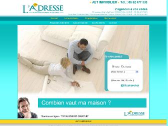 ladresse-toulouse-est.com website preview