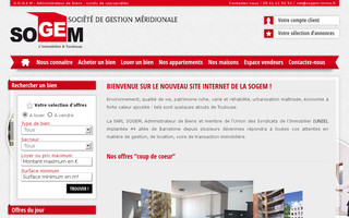 sogem-immo.fr website preview