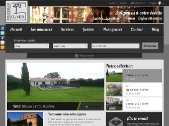 climex-immo.com website preview