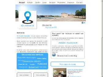 enaparte-immobilier.fr website preview