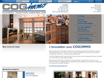 cogimmo-immobilier.com website preview