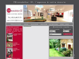 fbimmobilier31.com website preview