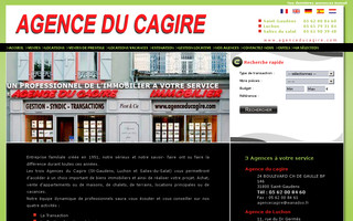 agenceducagire.com website preview