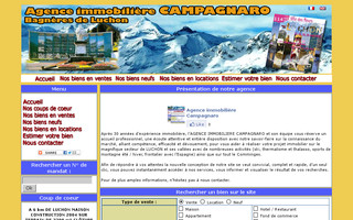 campagnaro.info website preview