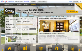 century21-pi-cugnaux.com website preview