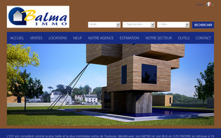balma-immo.com website preview