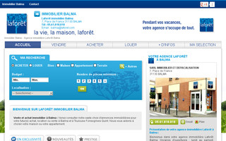 laforet-immobilier-balma.com website preview