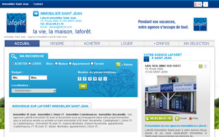 laforet-immobilier-stjean.com website preview