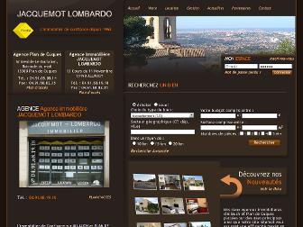 jacquemot-lombardo-immobilier.com website preview